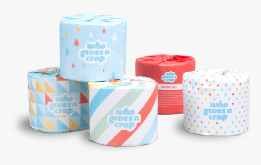 Toilet Paper Who Gives A Crap - Gives A Crap Toilet Rolls, HD Png Download