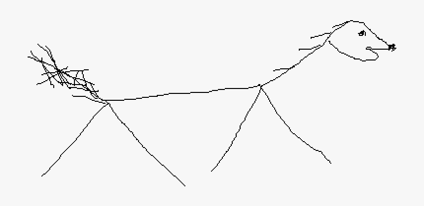 Pixilart - Line Art, HD Png Download