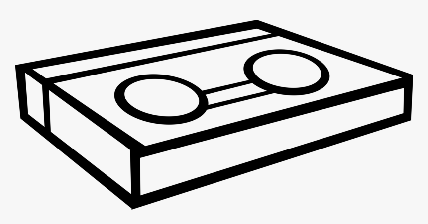 Vector Illustration Of Audio Entertainment Analog Cassette - Circle, HD Png Download