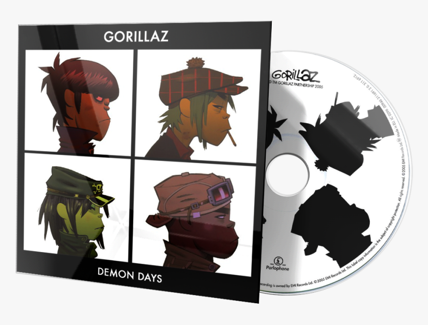 3d Case Edit Icon - Gorillaz Demon Days, HD Png Download