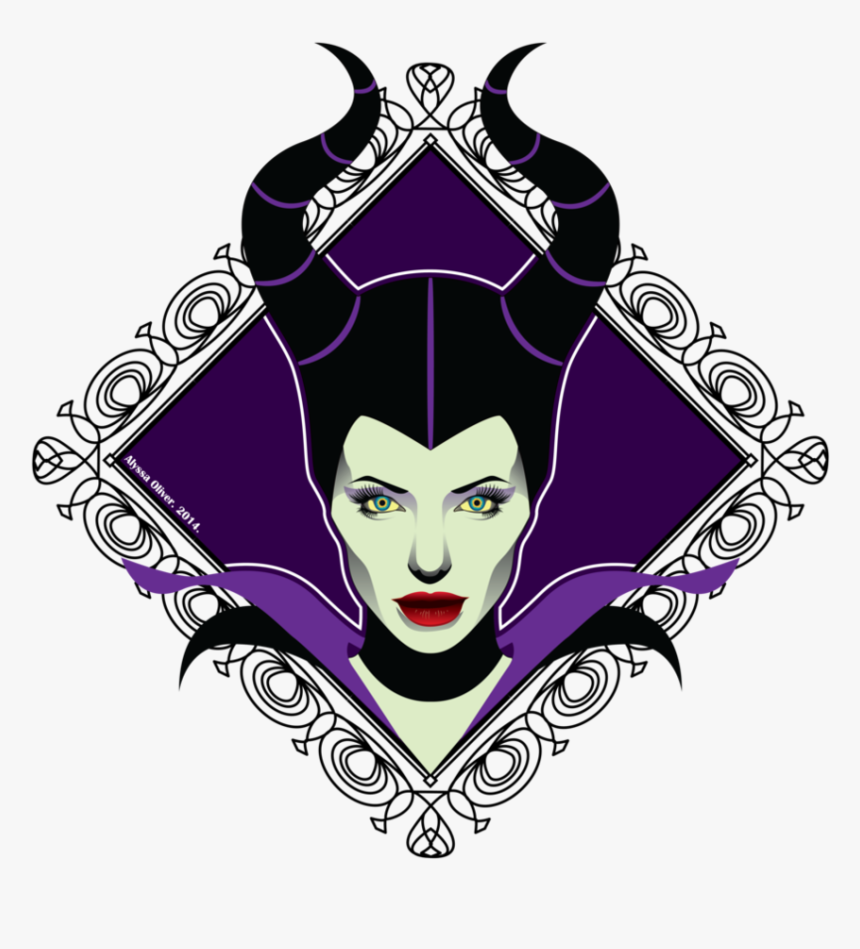 Maleficent - Drawings Of Maleficent Angelina Jolie, HD Png Download
