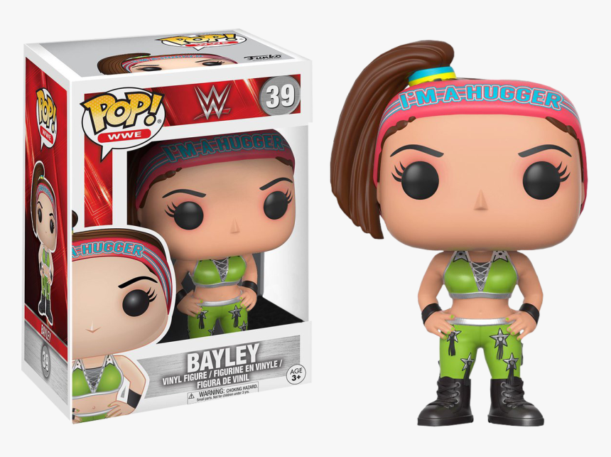 Bayley Us Exclusive Pop Vinyl Figure - Wwe Funko Pop Bayley, HD Png Download