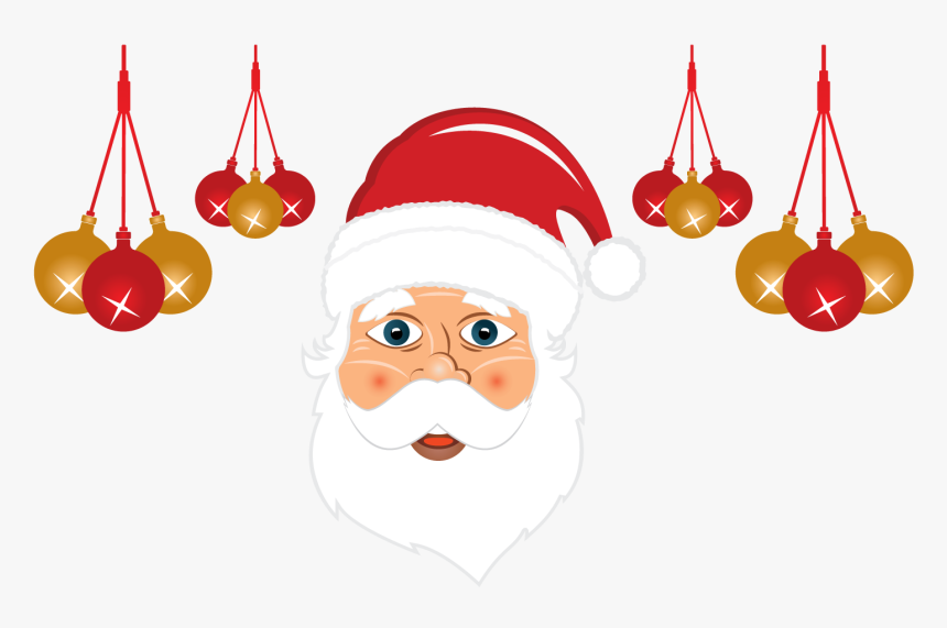 Modern Santa Claus Vector Illustration - Santa Claus, HD Png Download