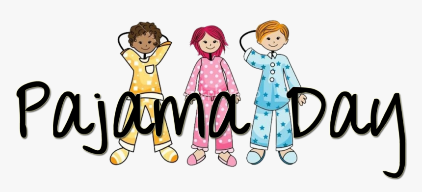 Image Result For Pajama Day Cartoon - Wear Your Pajamas To Work, HD Png Download