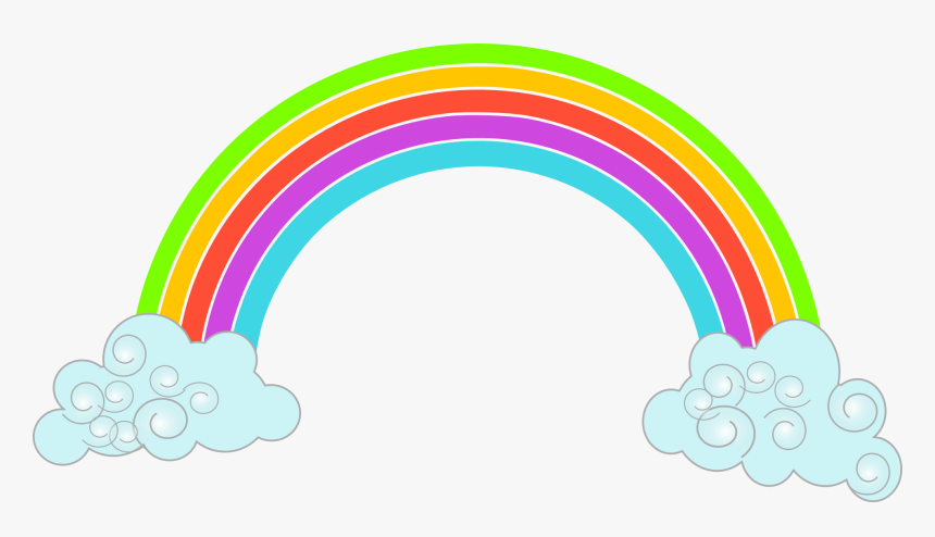 Rainbow Png Hd Clipart , Png Download - Rainbow Png Clipart, Transparent Png