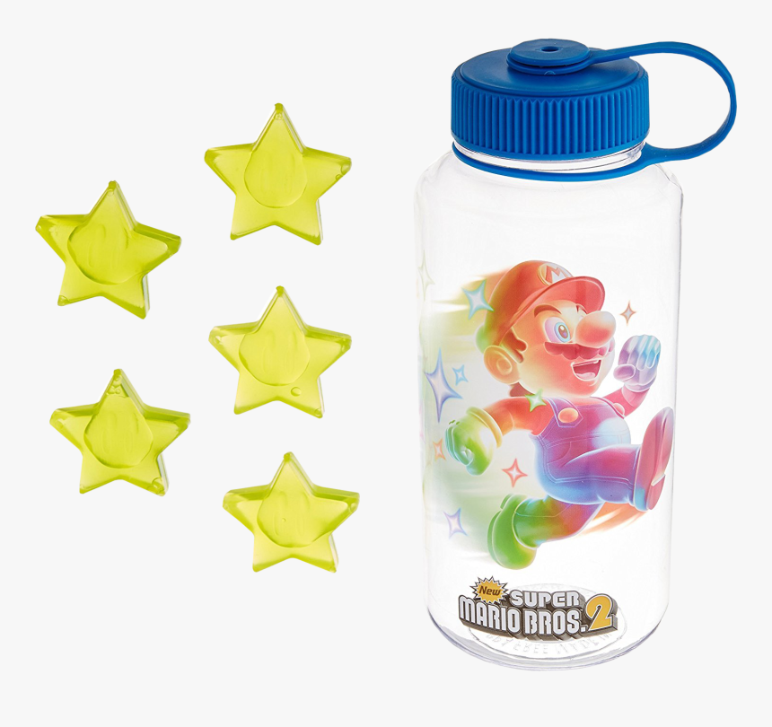 Super Mario Brothers 2 Water Bottle - Water Bottle, HD Png Download