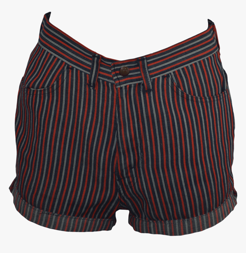 60 S/70 S Red, White, And Blue Striped Shorts By Levi - Board Short, HD Png Download