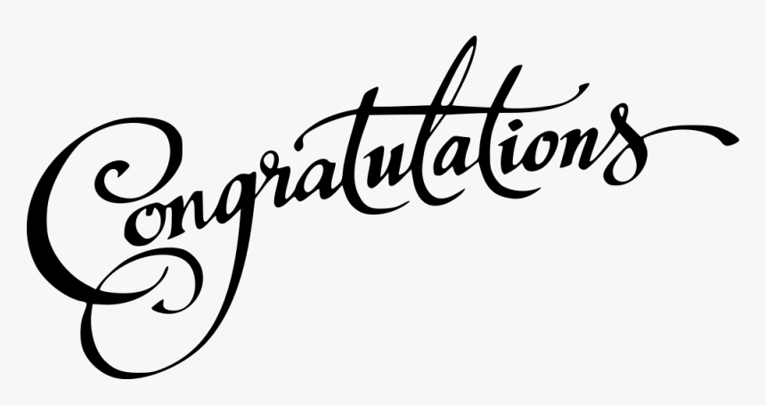 Congratulations-b 1024x1024 - Transparent Background Congratulations Png,  Png Download , Transparent Png Image - PNGitem