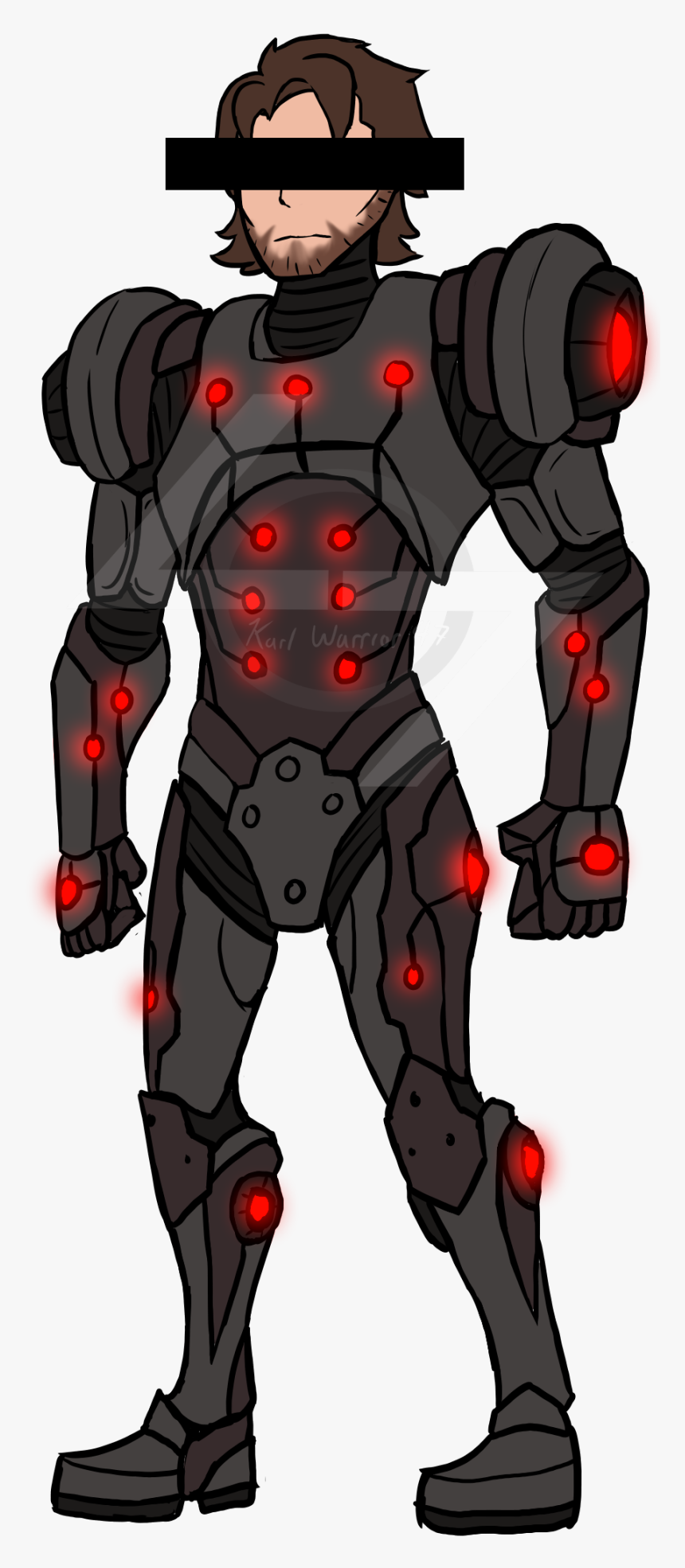An Alternate For The Dark Suit From Metroid Prime - Mecha, HD Png Download