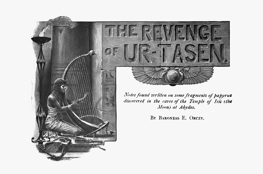 Original Title Art For The Revenge Of Ur-tasen - Monochrome, HD Png Download