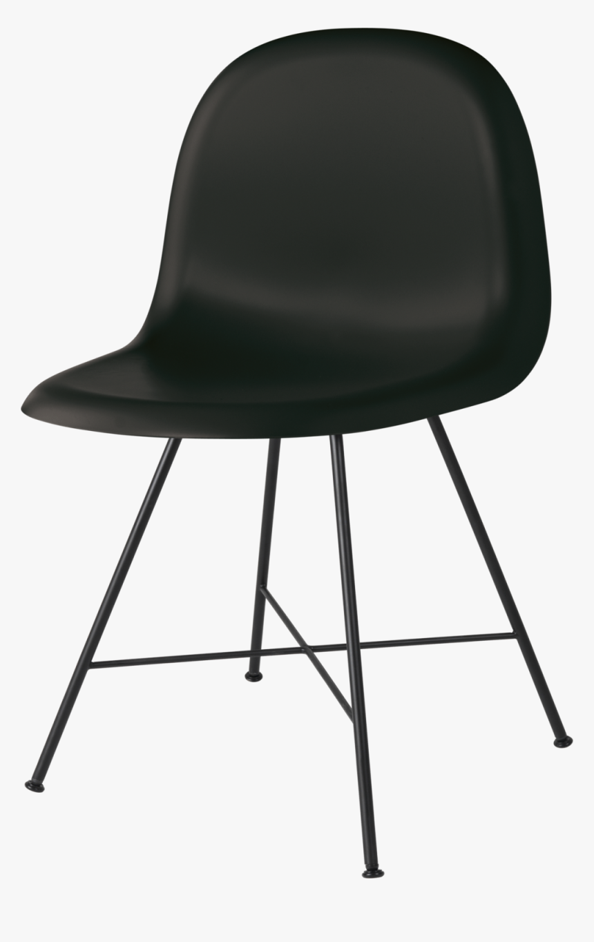 3d Dining Chair - 2d Dining Chair Gubi, HD Png Download