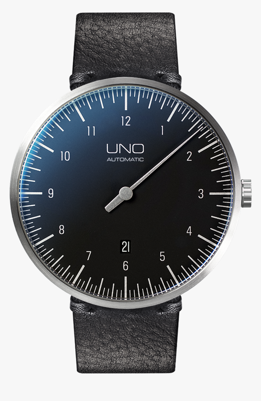 Uno Plus Automatic Carbon - One Hand Watches, HD Png Download