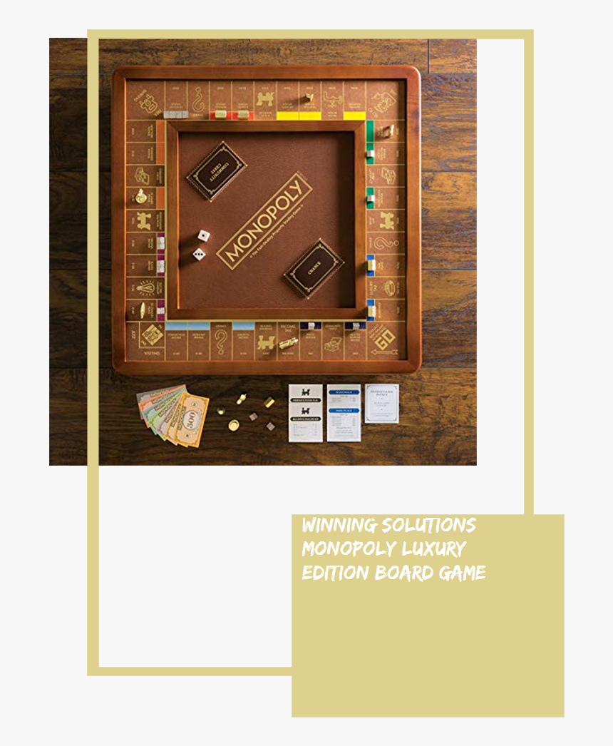 Monopoly Luxury Edition Uk, HD Png Download
