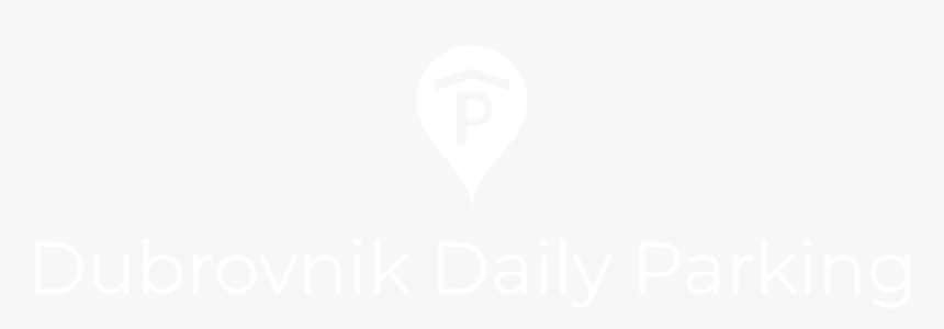 Dubrovnik Daily Parking Logo White111, HD Png Download