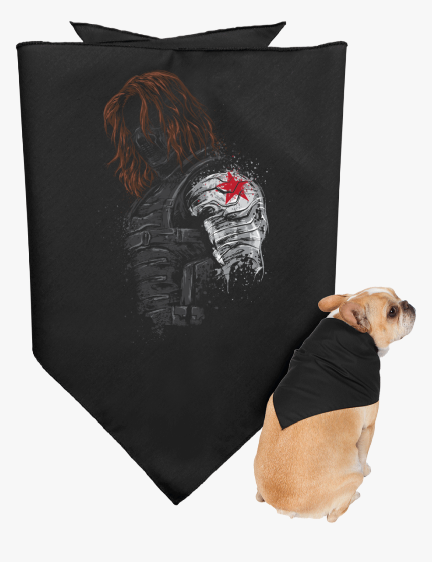 Winter Soldier Doggie Bandana - Kerchief, HD Png Download