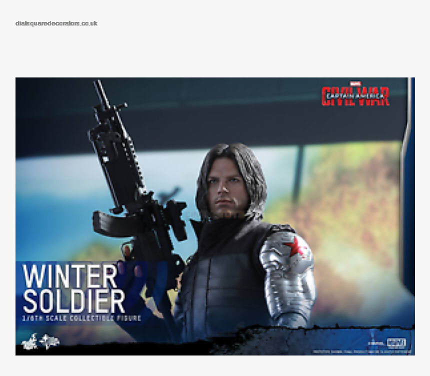 Get The Latest Marvel Captain America Civil Guerra - Marvel Winter Soldier Gun, HD Png Download