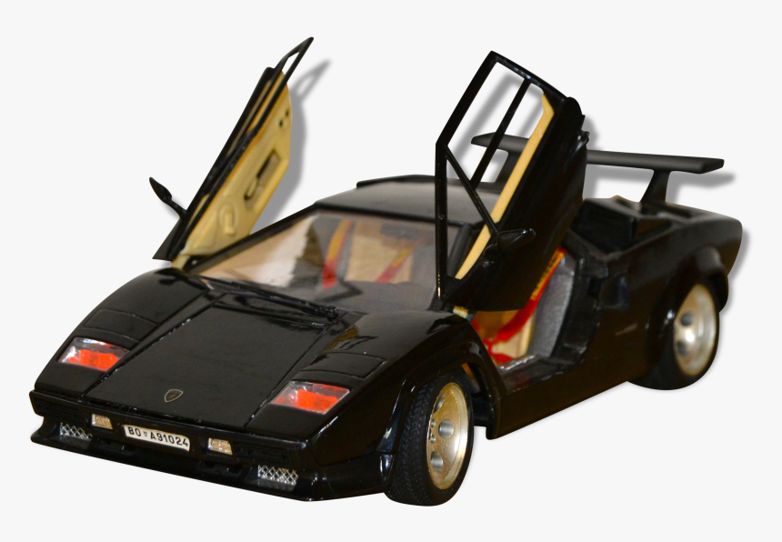 Lamborghini Countach 1/18 Diamonds Collection Bburago - Lamborghini Countach, HD Png Download