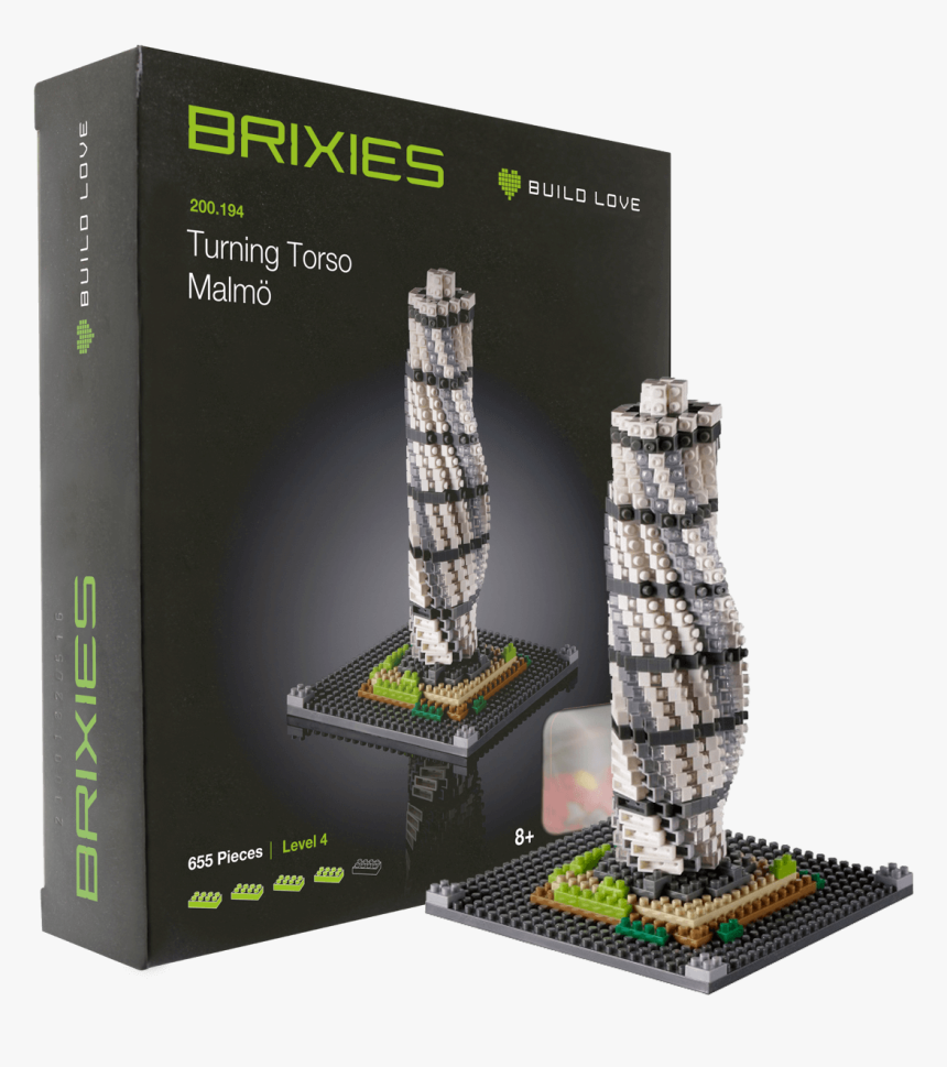 200 194 Turningtorso Komplett - Turning Torso, HD Png Download