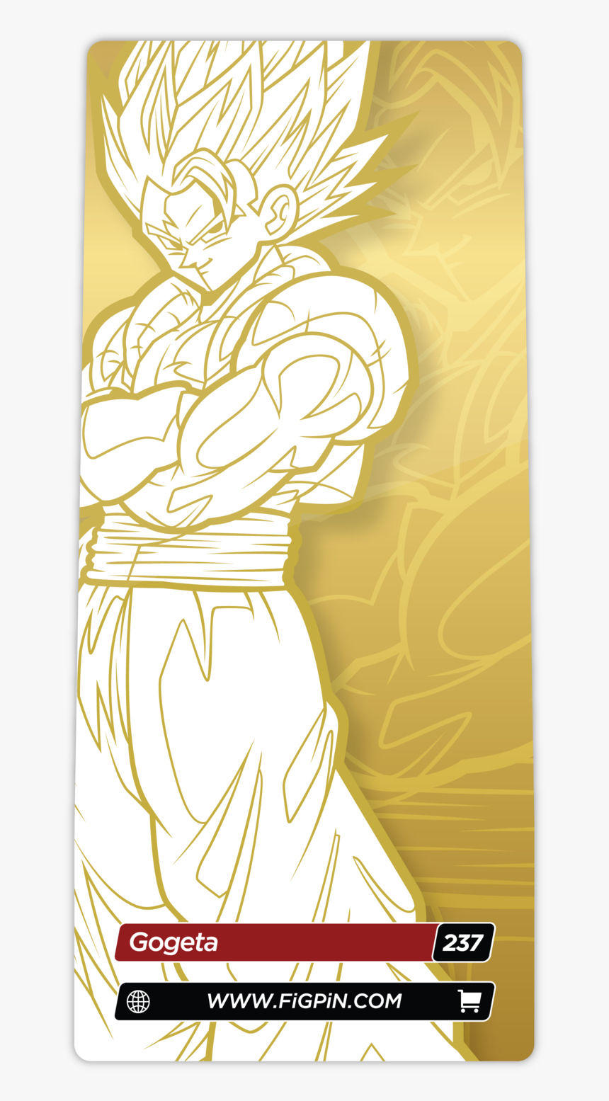 Figpin Classic Dragon Ball Super Broly Movie Gogeta - Illustration, HD Png Download