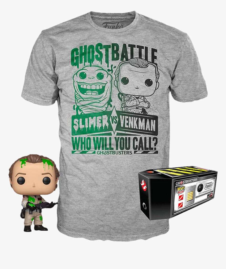 Slimed Peter Venkman Funko Pop, HD Png Download