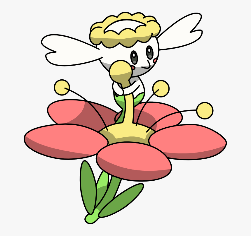 Flabebe Pokemon, HD Png Download