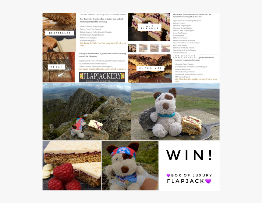 Luxury Flapjack Selection Box 20574 - Snow, HD Png Download