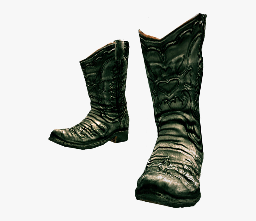 Cowboys Boots Png - Black Cowboy Boots Png, Transparent Png