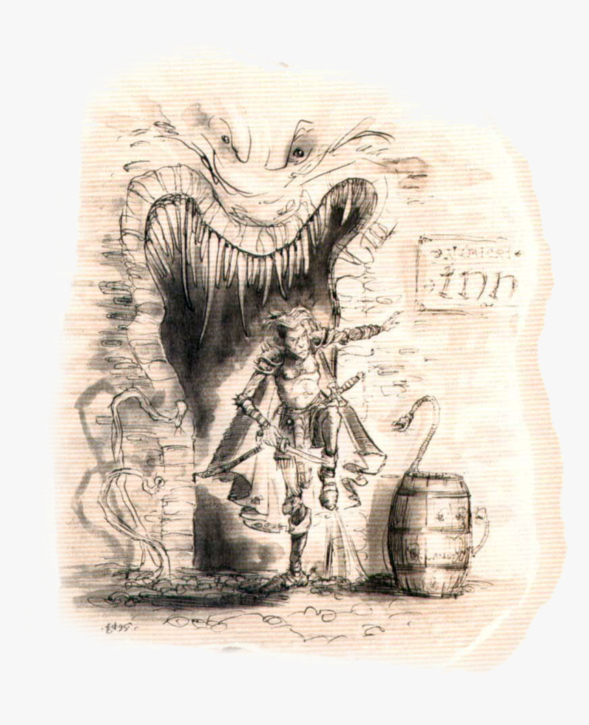 Manual Of The Planes , 2001 Wotc - Sketch, HD Png Download