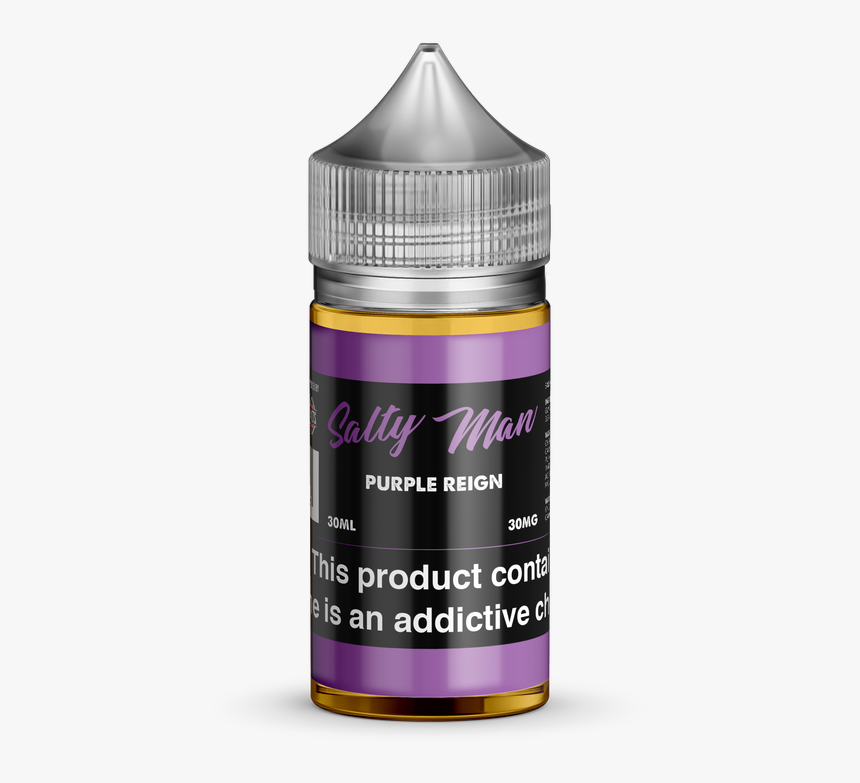 Purple Reign By Salty Man Nicotine Salts - Fruit Blast Salty Man, HD Png Download