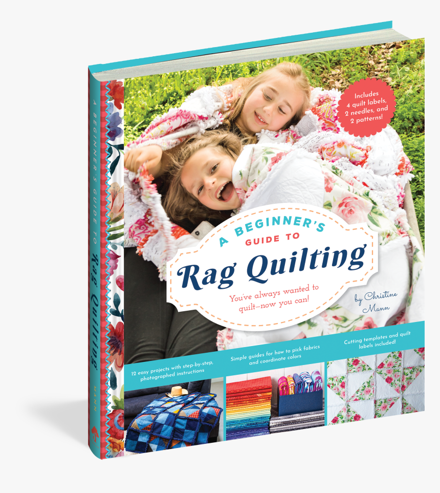 Cover - The Beginner's Guide To Rag Quilting, HD Png Download