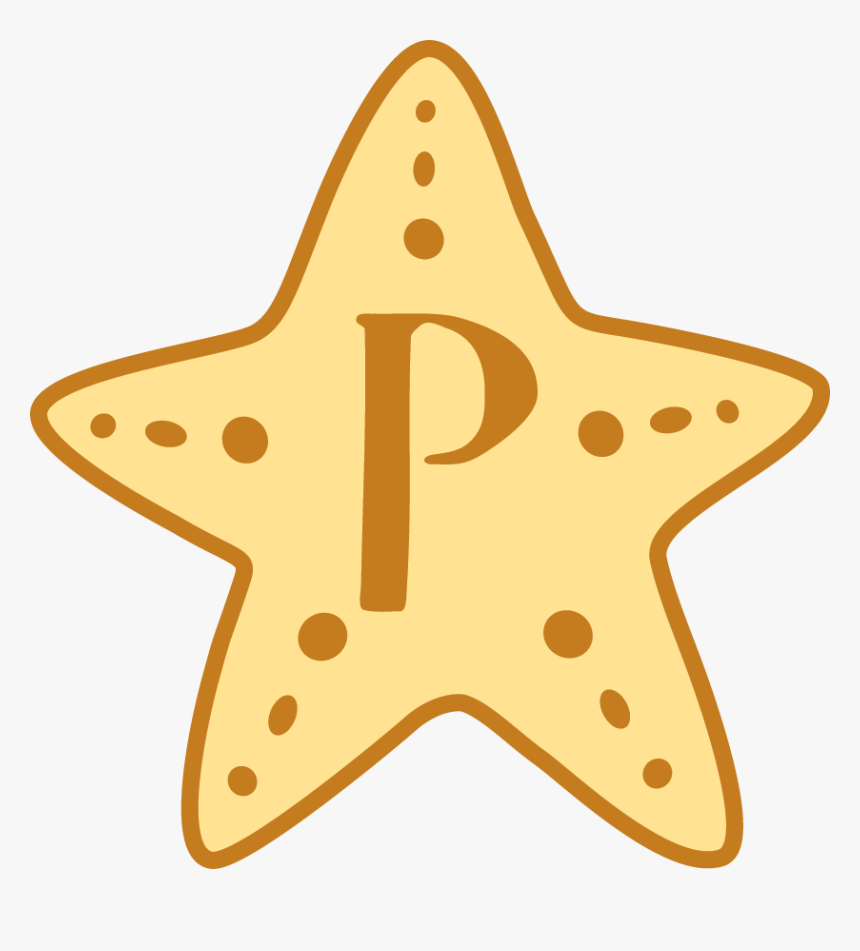 Starfish Logo With P In Center - Starfish, HD Png Download