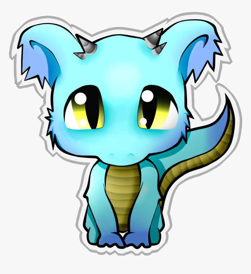 Cute Baby Dragon By Sugarysienna Cute Baby Dragon By - Cute Pictures Of Baby Dragons, HD Png Download
