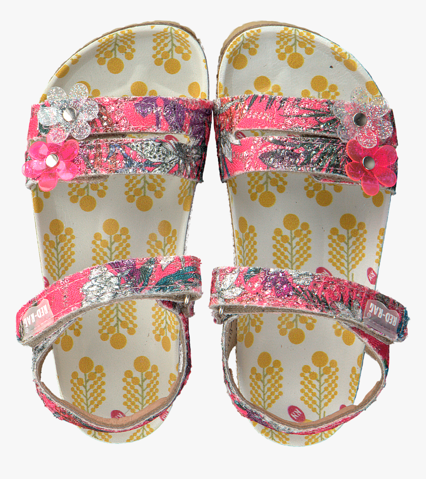 Pink Red Rag Sandals - Box, HD Png Download