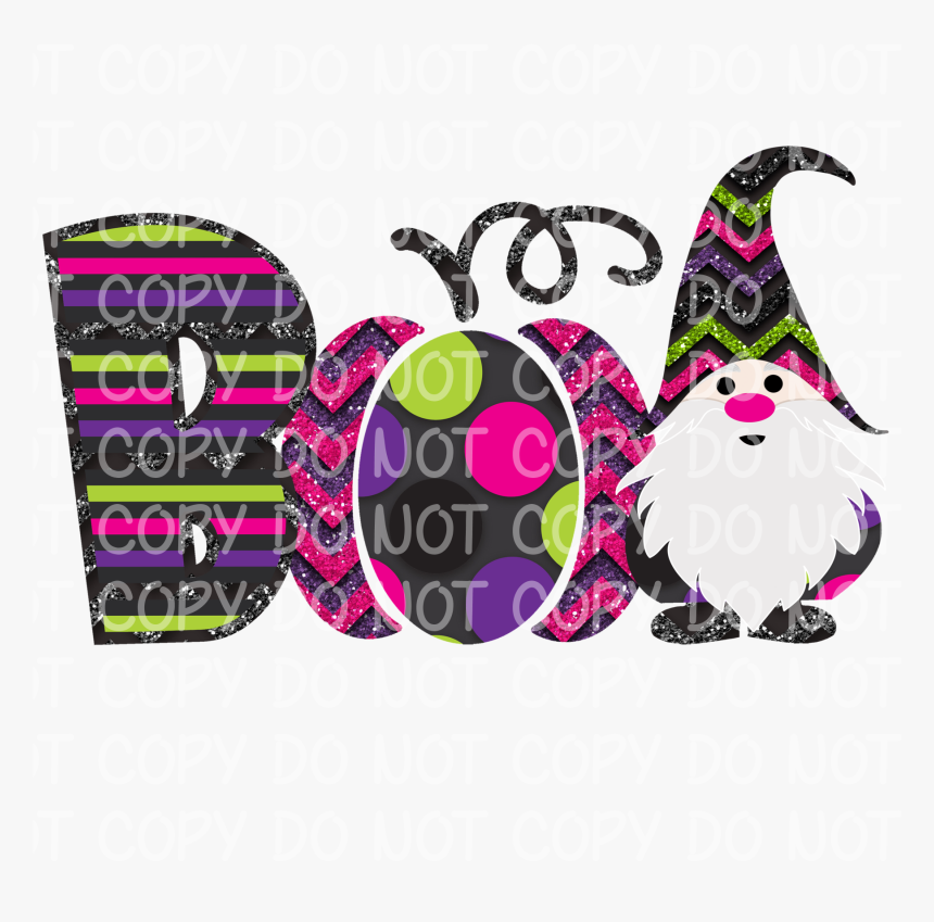 Boo With Gnome - Cartoon, HD Png Download