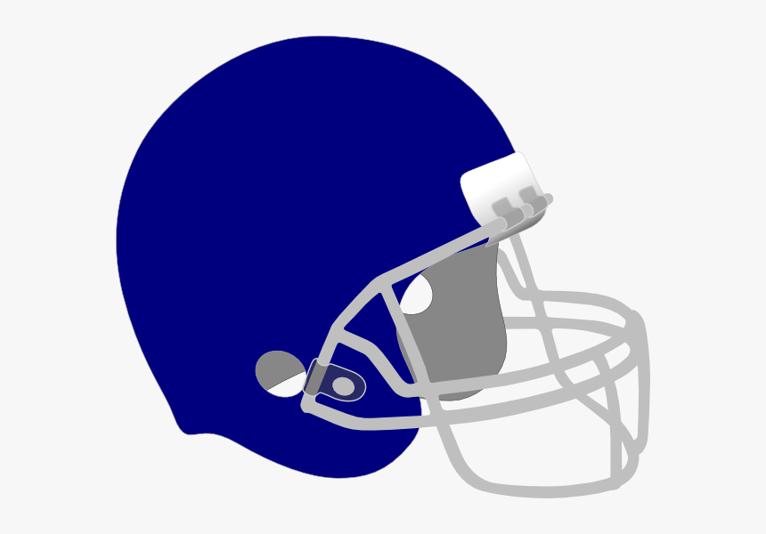 Blue Football Helmet Clipart, HD Png Download