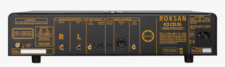 Roksan K3 Cd Di Player, HD Png Download