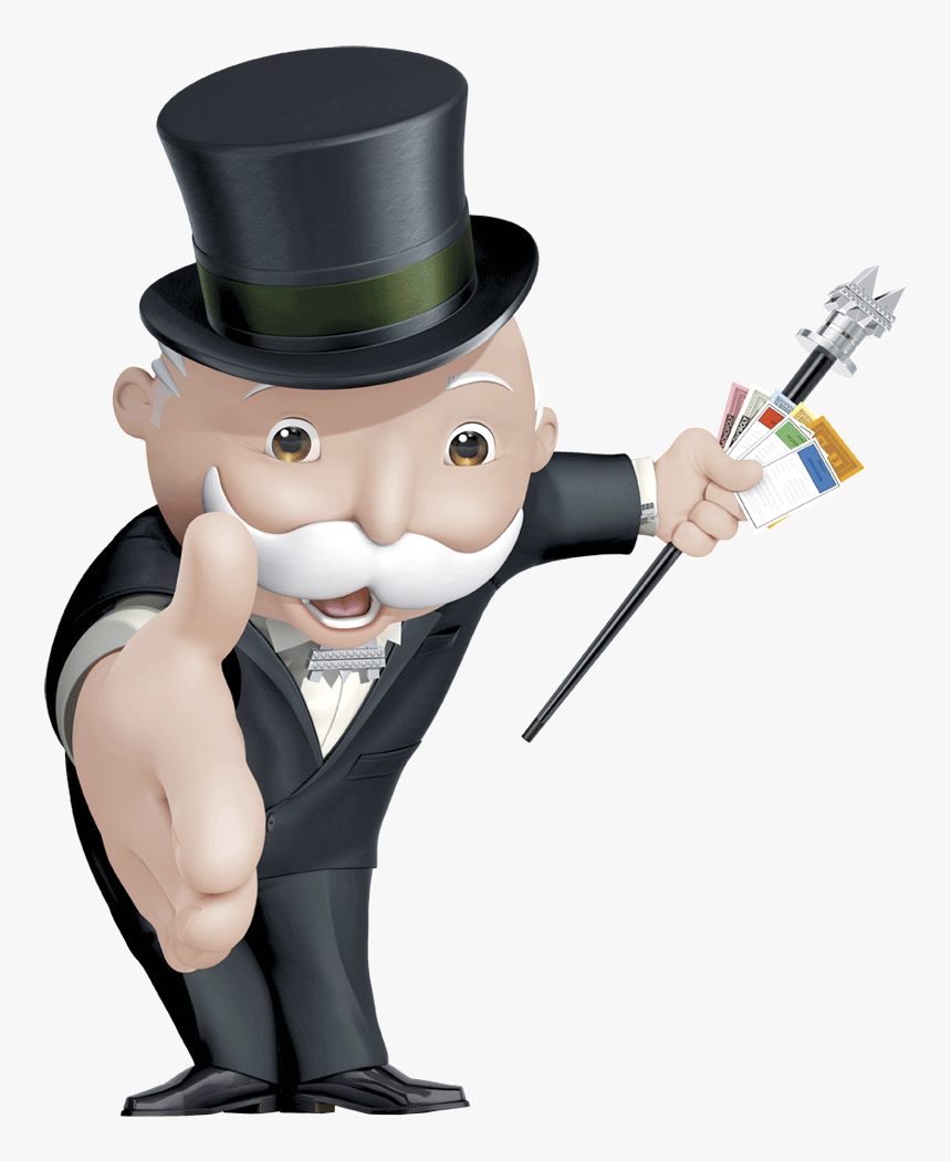 Rich Uncle Pennybags, HD Png Download