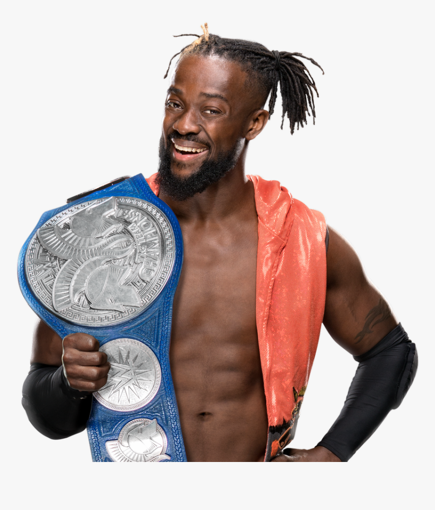 Kofi Kingston Smackdown Tag Team Champion Png, Transparent Png