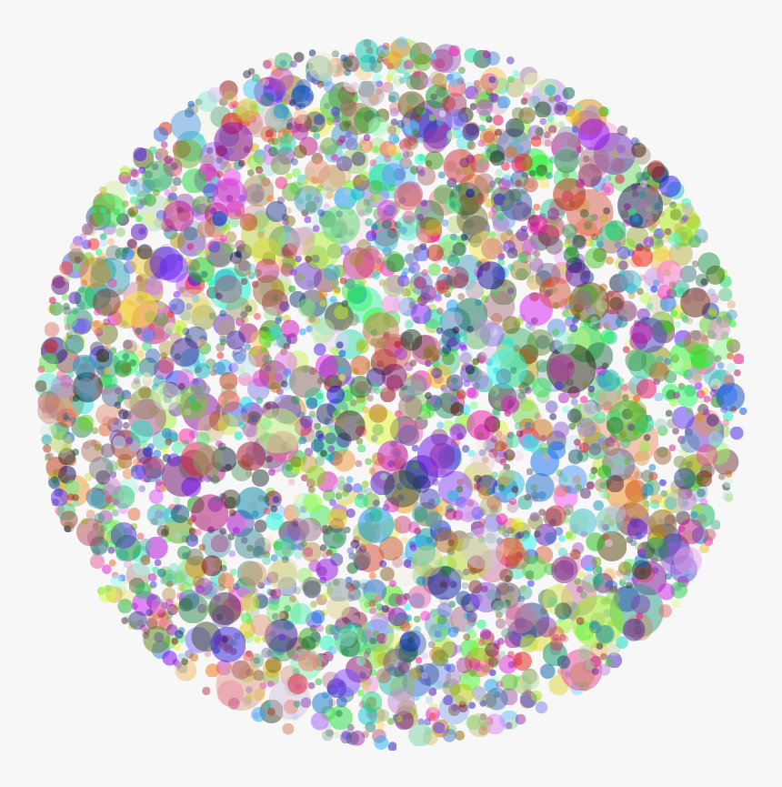Circle Dots Prismatic - Circle, HD Png Download