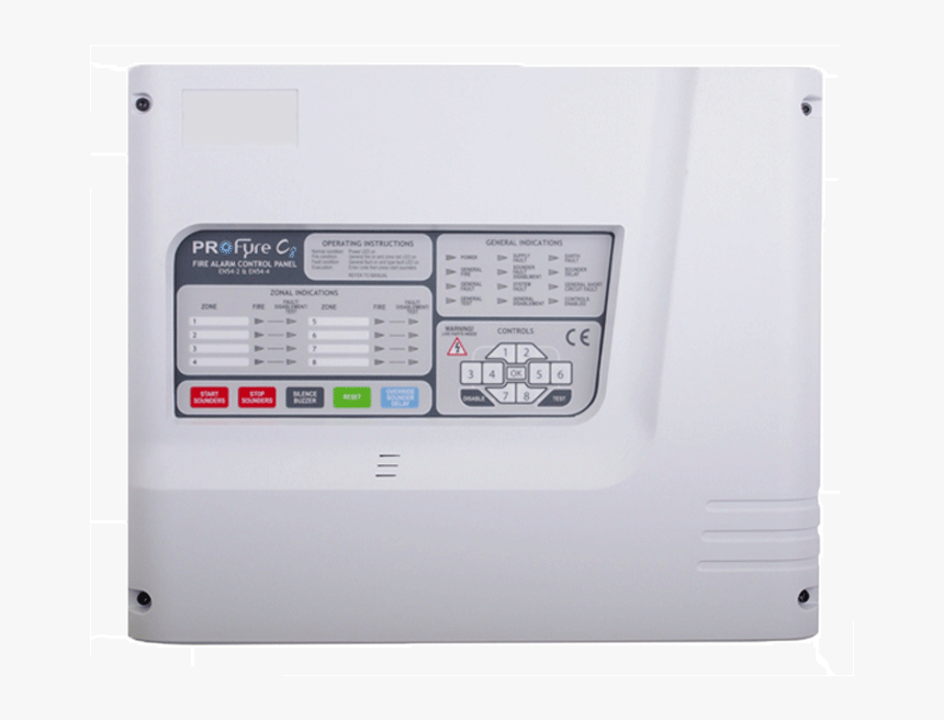 4zone Fire Alarm Panel - Fire Alarm System, HD Png Download