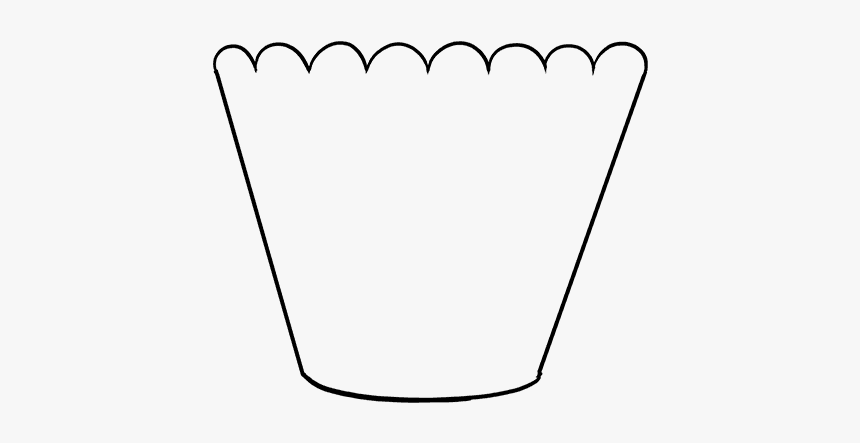 How To Draw Cupcake, HD Png Download