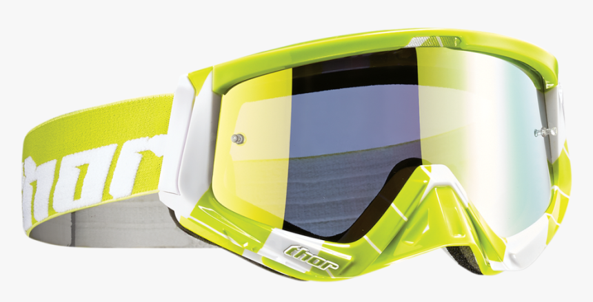 Thor Motorcycle Goggles Goggle Sniper Chase Lm/wh 2601-1936 - Glasses, HD Png Download