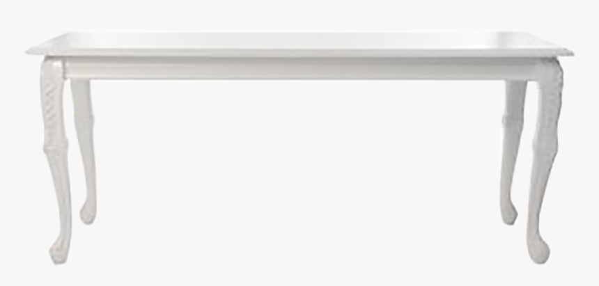 Baroque Rectangular White Table - Coffee Table, HD Png Download