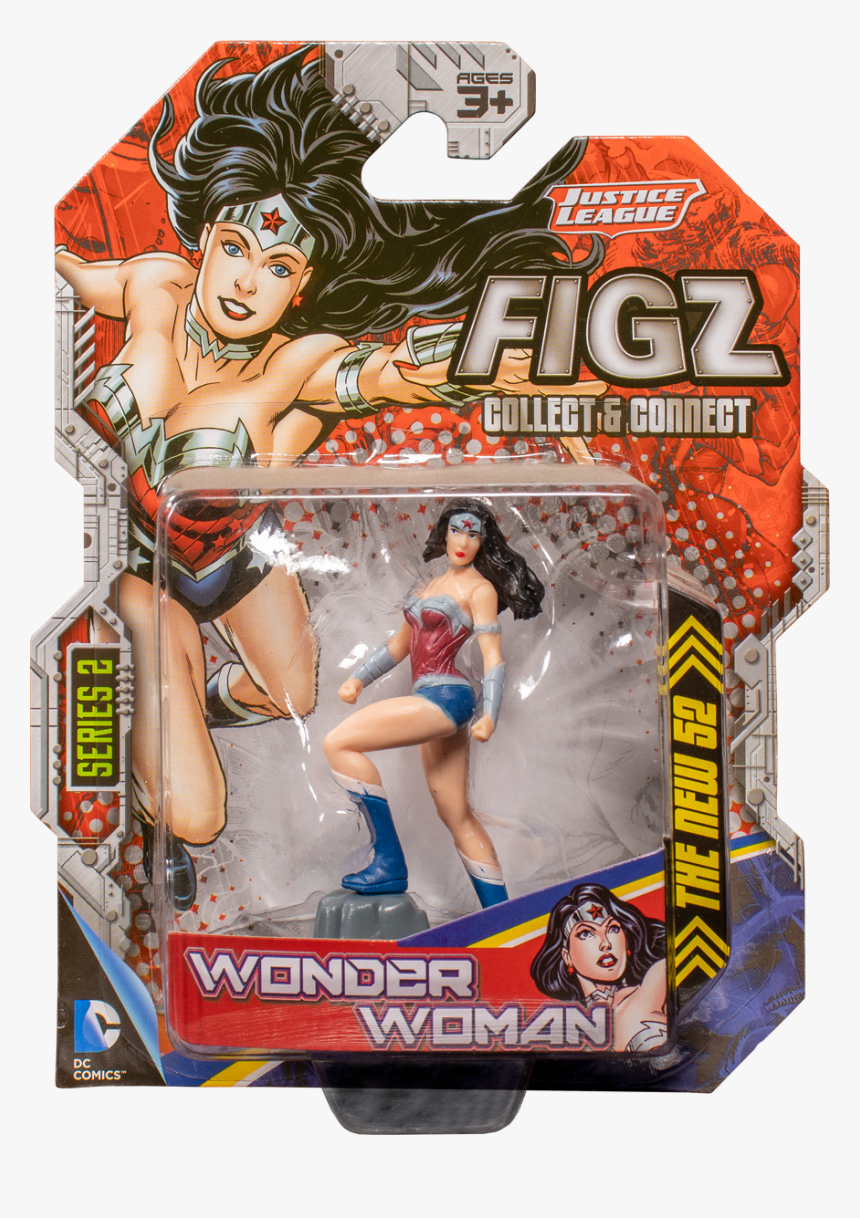 Wonder Woman Figz 3” Figure, HD Png Download
