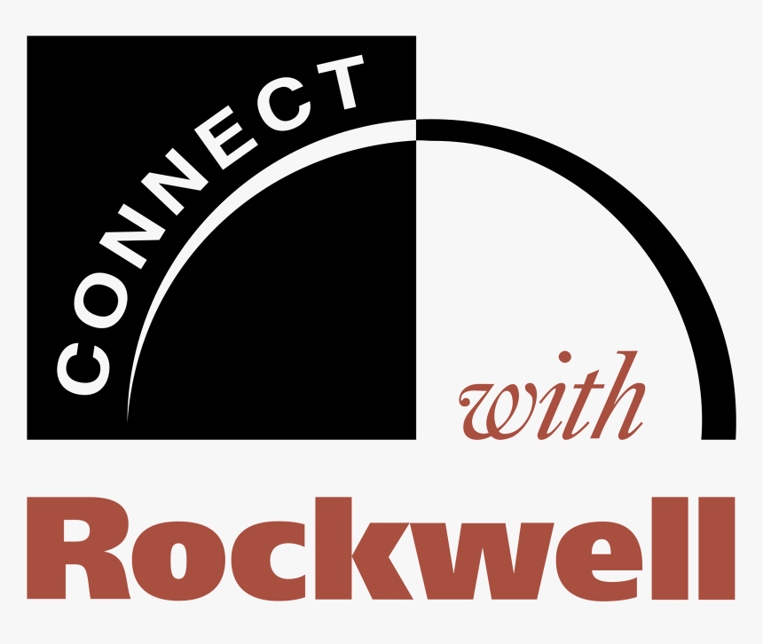 Connect With Rockwell Logo Png Transparent - Graphic Design, Png Download