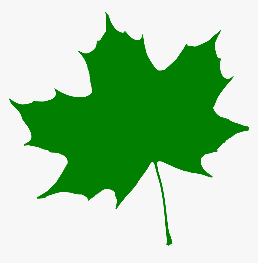 This Free Icons Png Design Of Silhouette Feuille - Jammu And Kashmir Leaves, Transparent Png