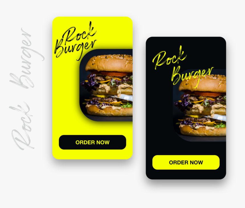 2-burgers@2x - Cheeseburger, HD Png Download