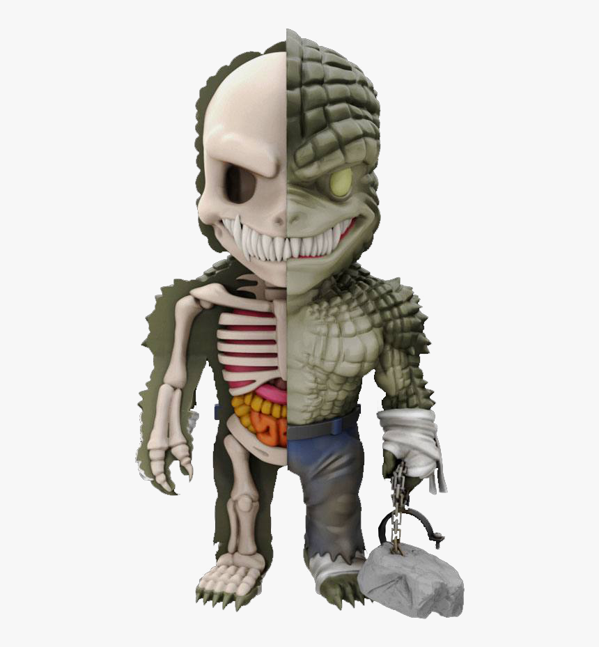 Dc Comics Xxray Figur Killer Croc 
 Title Dc Comics - Killer Croc, HD Png Download
