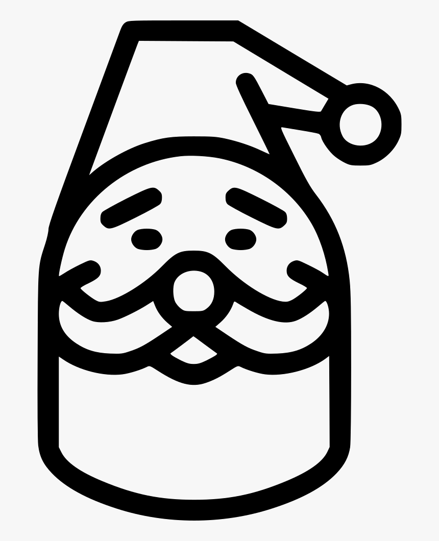 Santa Claus Beard Cap Comments - Portable Network Graphics, HD Png Download