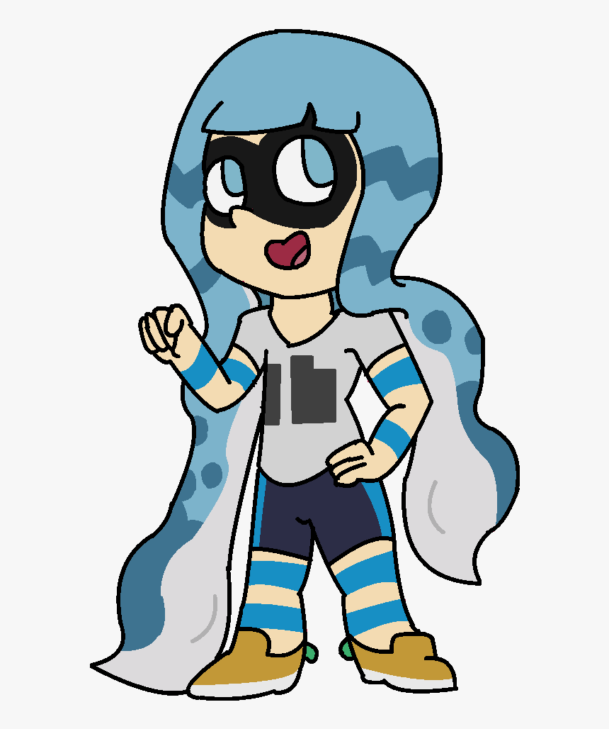 Tera Inkling Female , Png Download - Cartoon, Transparent Png
